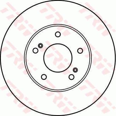 TRW DF2612 - Jarrulevy inparts.fi