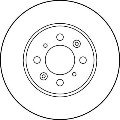 TRW DF2792 - Jarrulevy inparts.fi