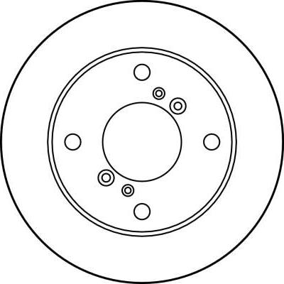 TRW DF2741 - Jarrulevy inparts.fi