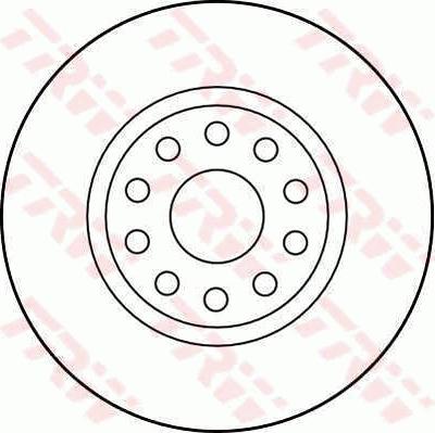 TRW DF2761 - Jarrulevy inparts.fi