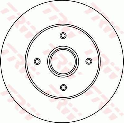 TRW DF2709 - Jarrulevy inparts.fi