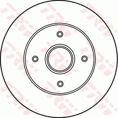 TRW DF2708 - Jarrulevy inparts.fi