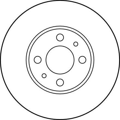 TRW DF2734 - Jarrulevy inparts.fi