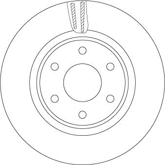 TRW DF7458S - Jarrulevy inparts.fi