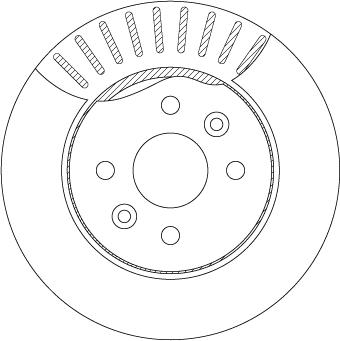 TRW DF7178 - Jarrulevy inparts.fi