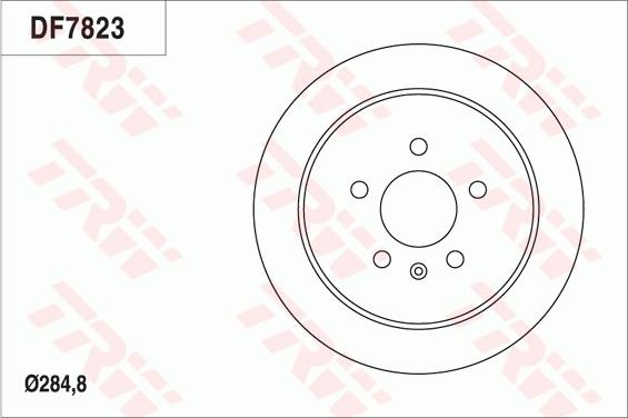 TRW DF7823 - Jarrulevy inparts.fi