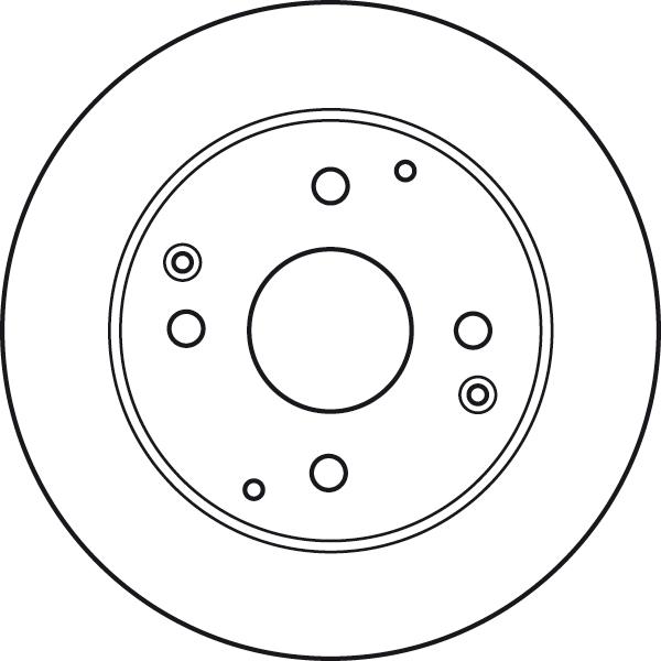 TRW DF7249 - Jarrulevy inparts.fi