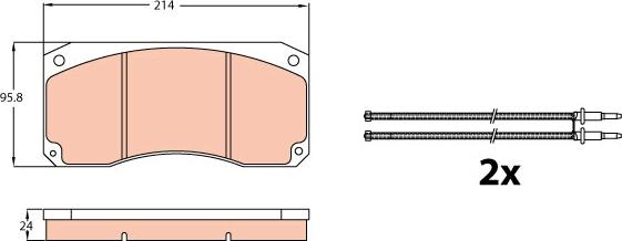 TRW GDB5008 - Jarrupala, levyjarru inparts.fi