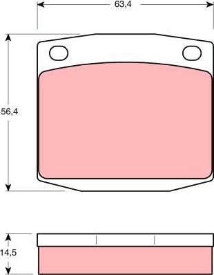 Japanparts JPA-112AF - Jarrupala, levyjarru inparts.fi