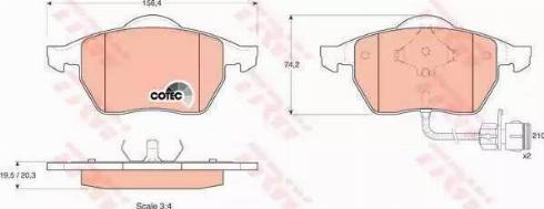 Magneti Marelli 363702160311 - Jarrupala, levyjarru inparts.fi