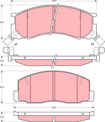 Magneti Marelli P83029MM - Jarrupala, levyjarru inparts.fi