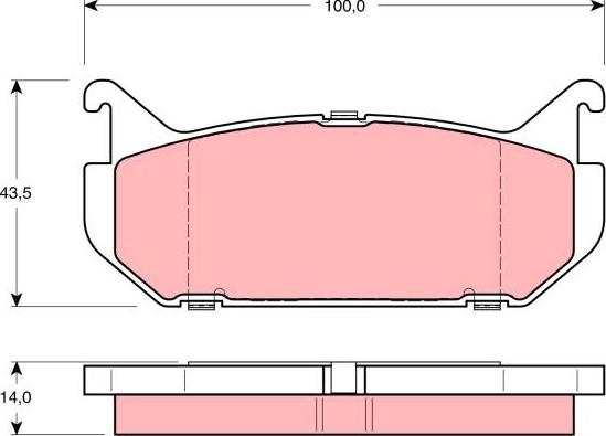 Textar 21766 - Jarrupala, levyjarru inparts.fi