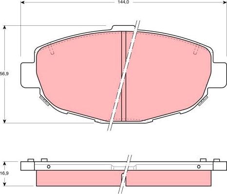 Blue Print ADT34262 - Jarrupala, levyjarru inparts.fi