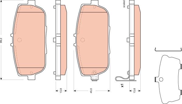 TRW GDB3402 - Jarrupala, levyjarru inparts.fi