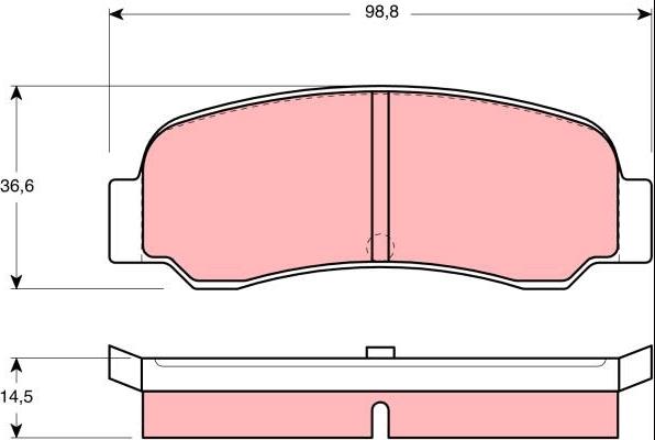 Kawe 0107 00 - Jarrupala, levyjarru inparts.fi