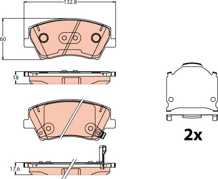 TRW GDB2203 - Jarrupala, levyjarru inparts.fi