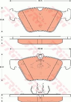 TRW GDB7681 - Jarrupala, levyjarru inparts.fi