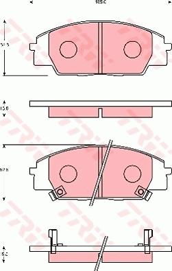 TRW GDB7248 - Jarrupala, levyjarru inparts.fi