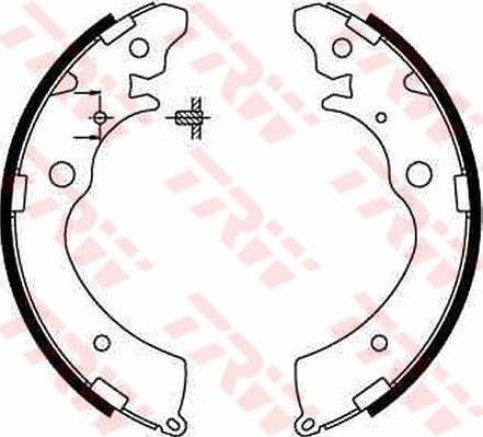 TRW GS8559 - Jarrukenkäsarja inparts.fi