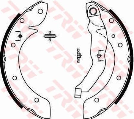 TRW GS8567 - Jarrukenkäsarja inparts.fi