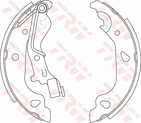 TRW GS8687 - Jarrukenkäsarja inparts.fi