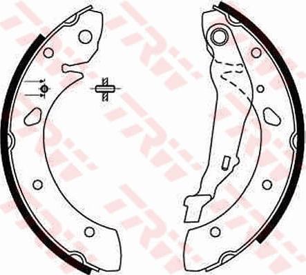 TRW GS8632 - Jarrukenkäsarja inparts.fi