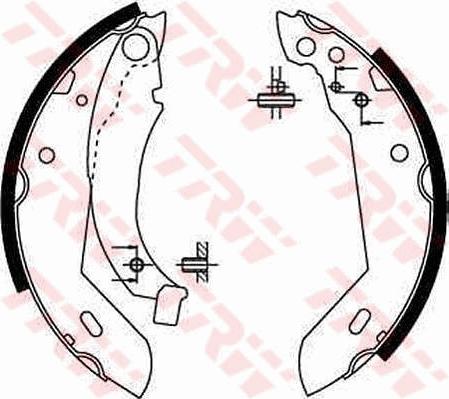 TRW GS8158 - Jarrukenkäsarja inparts.fi