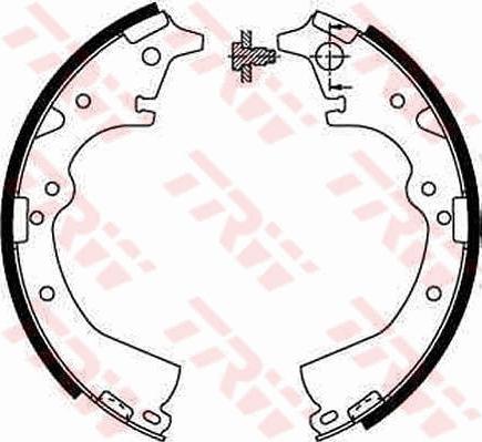 TRW GS8184 - Jarrukenkäsarja inparts.fi