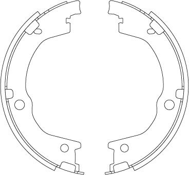 TRW GS8829 - Jarrukenkäsarja, seisontajarru inparts.fi