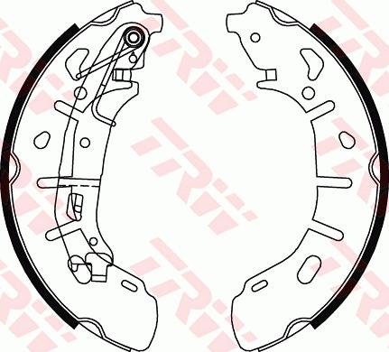 TRW GS8799 - Jarrukenkäsarja inparts.fi