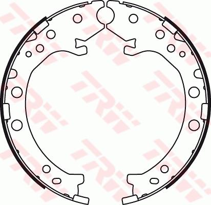 TRW GS8789 - Jarrukenkäsarja, seisontajarru inparts.fi