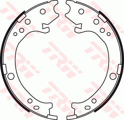 TRW GS8779 - Jarrukenkäsarja, seisontajarru inparts.fi