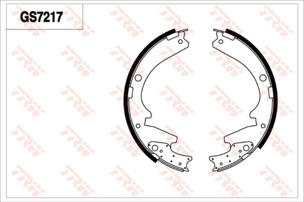 TRW GS7217 - Jarrukenkäsarja inparts.fi