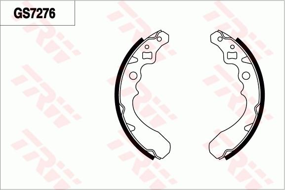 TRW GS7276 - Jarrukenkäsarja inparts.fi