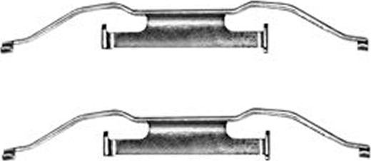 TRW PFK350 - Tarvikesarja, jarrupala inparts.fi