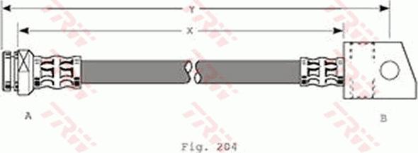 TRW PHA347 - Jarruletku inparts.fi