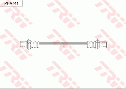 TRW PHA741 - Jarruletku inparts.fi