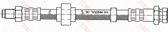 TRW PHB451 - Jarruletku inparts.fi