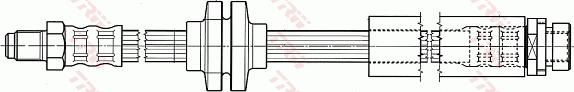 TRW PHB565 - Jarruletku inparts.fi