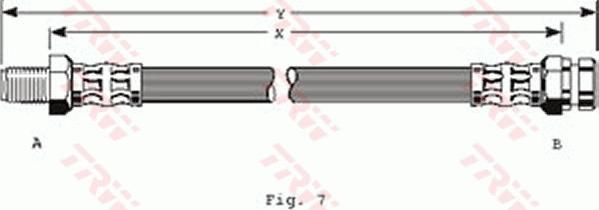 TRW PHB149 - Jarruletku inparts.fi