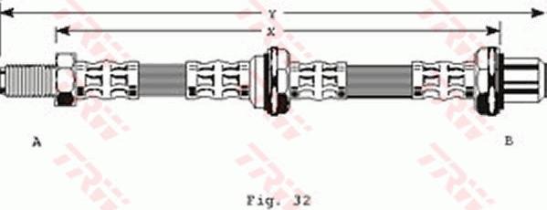 TRW PHB140 - Jarruletku inparts.fi