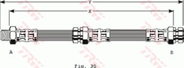 TRW PHB141 - Jarruletku inparts.fi