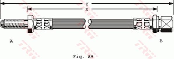 TRW PHB107 - Jarruletku inparts.fi