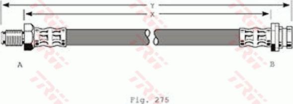 TRW PHB381 - Jarruletku inparts.fi