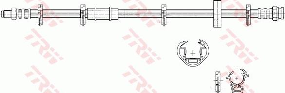 TRW PHB217 - Jarruletku inparts.fi