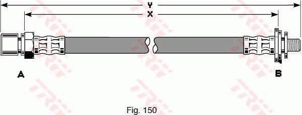 TRW PHB286 - Jarruletku inparts.fi