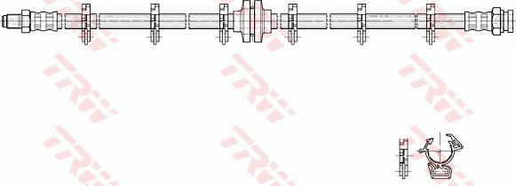 TRW PHB223 - Jarruletku inparts.fi