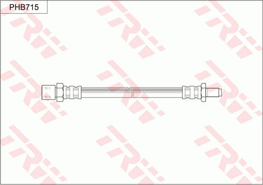 TRW PHB715 - Jarruletku inparts.fi