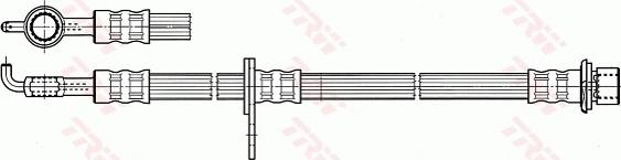 TRW PHD7061 - Jarruletku inparts.fi