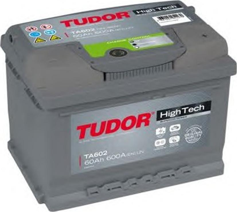 Tudor TA602 - Käynnistysakku inparts.fi